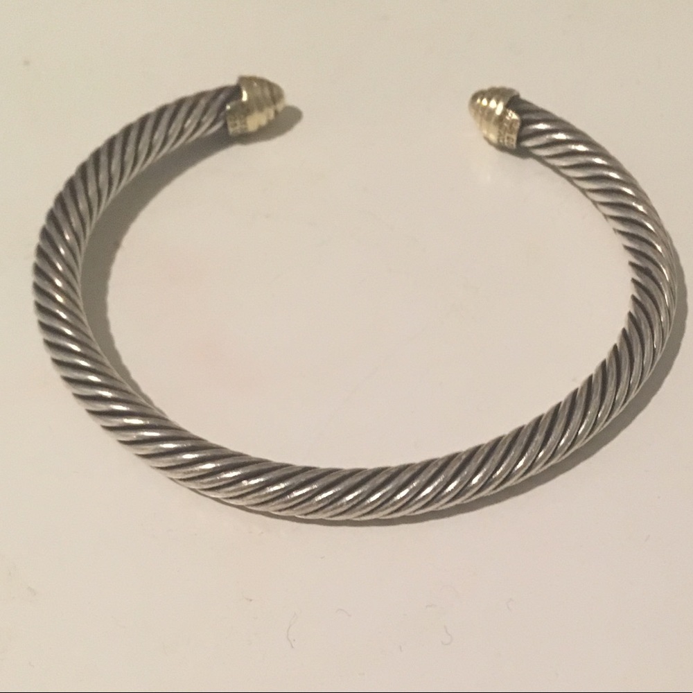 David yurman plain silver bracelet